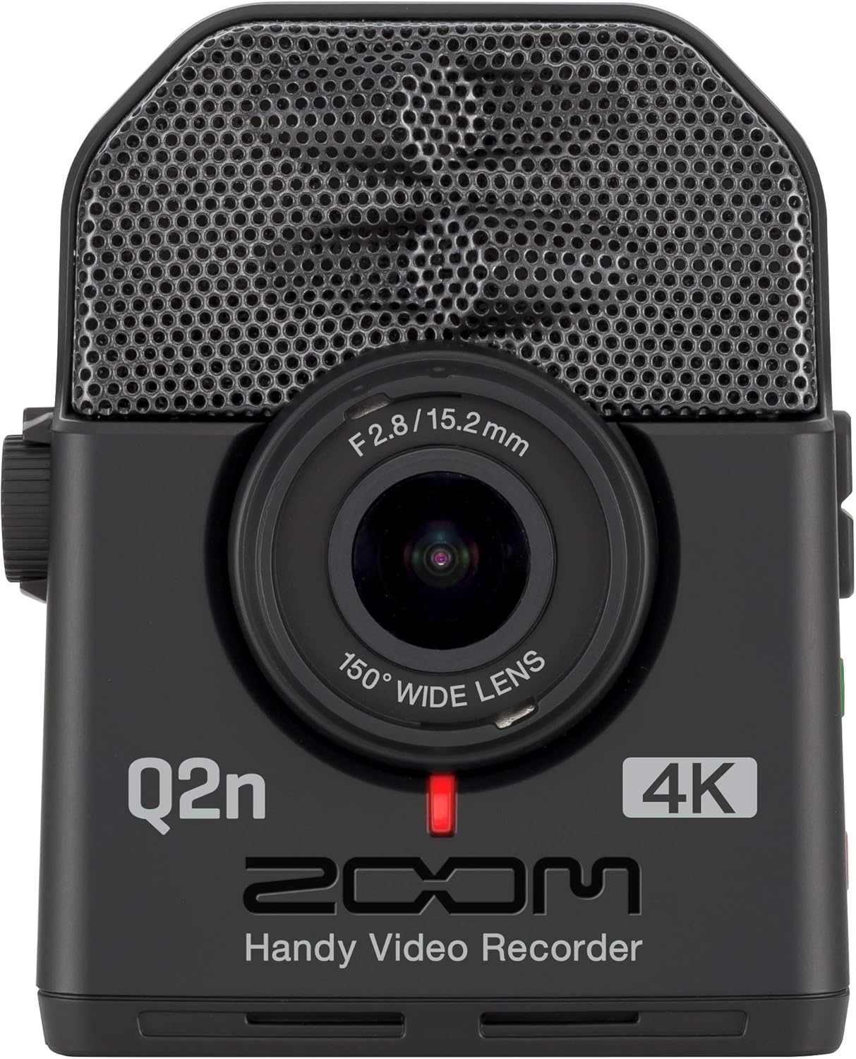 Zoom Q2n‑4K Handy Video Recorder – 4K Ultra HD, Stereo Mic, Wide‑Angle Lens