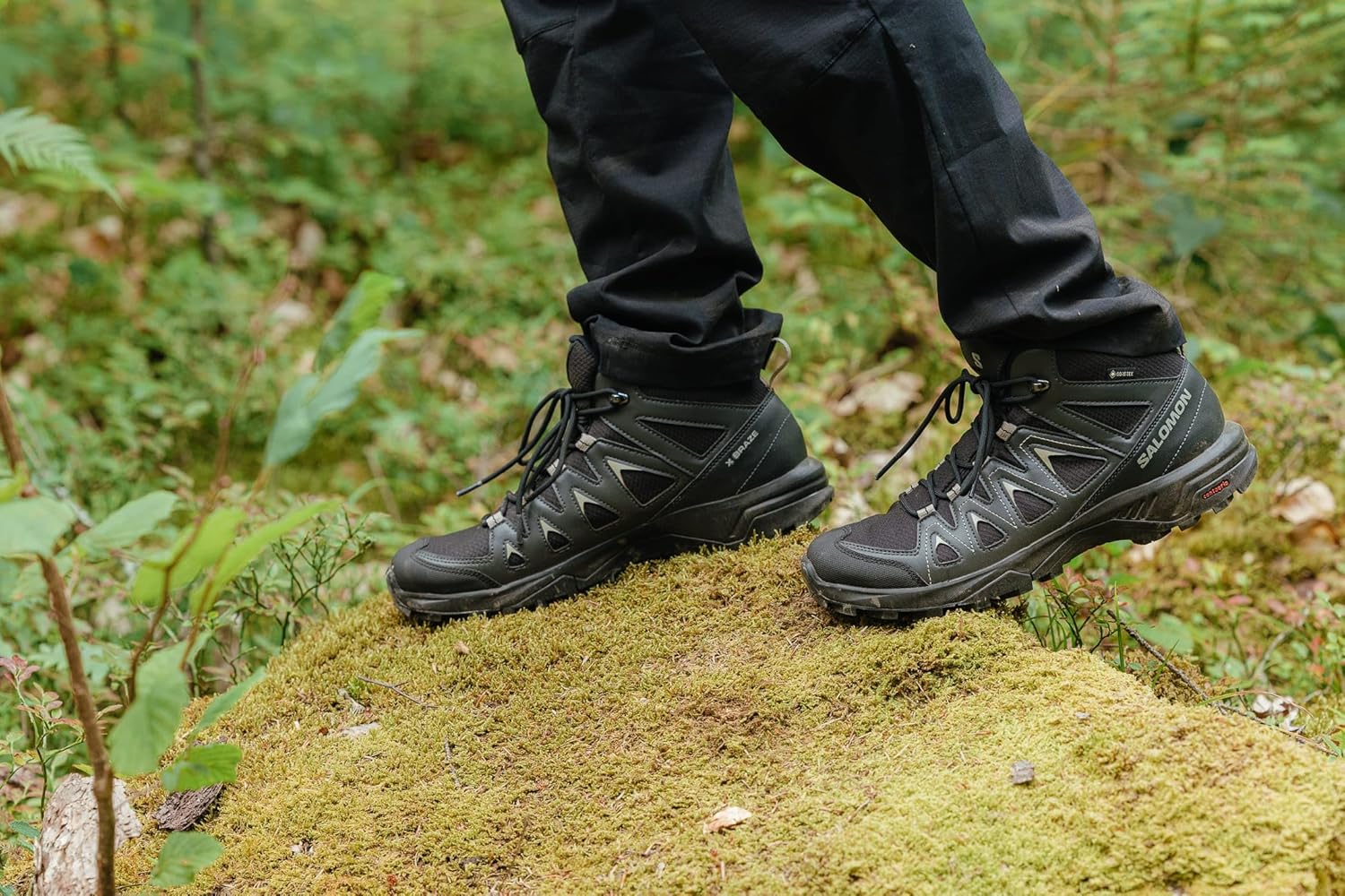 SALOMON X Braze Mid Gore-Tex Men's Waterproof Outdoor Hiking Shoes