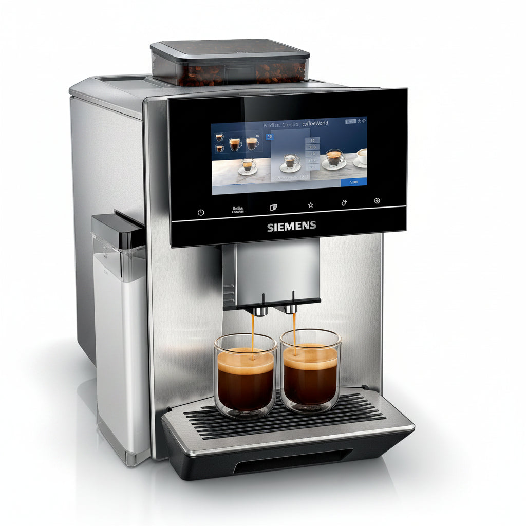 SIEMENS EQ900 Fully Automatic Bean to Cup Coffee Machine 2.3L Inox Silver
