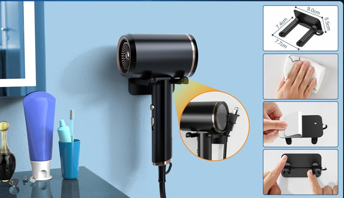 Vbrisi 2400W Foldable Ionic Hair Dryer with Diffuser