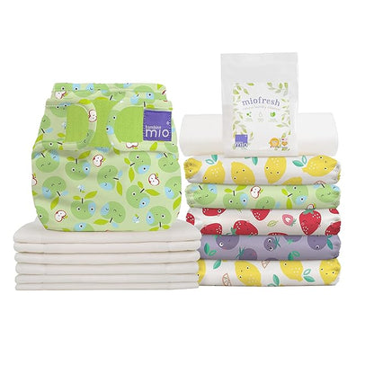 Bambino Mio Mioduo Cloth Diaper Set – 6 Pack Waterproof Cover