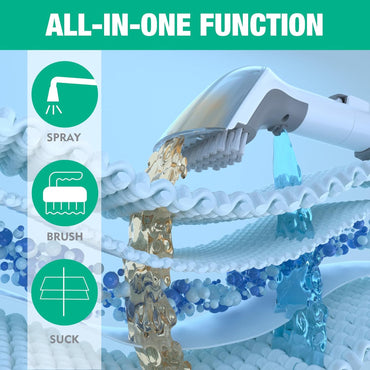 HAUSHOF Portable Spot Cleaner: Powerful Suction for Pet Stains & Upholstery