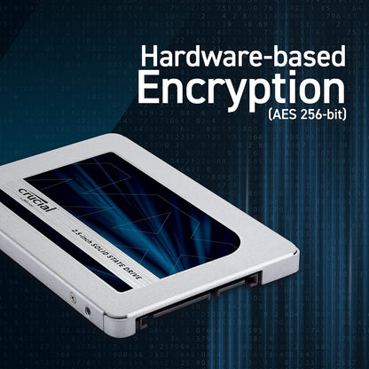 Crucial MX500 3D NAND SATA 2.5 Inch Internal SSD CT500MX500SSD1