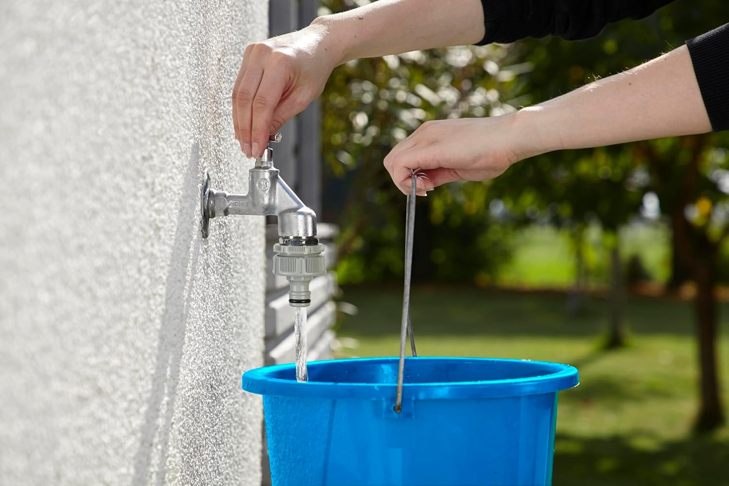 Gardena 33.3mm Tap Connector Anti-Splash Frost-Proof Adapter for Garden Hose