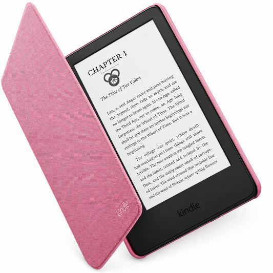 Amazon Kindle Case, Thin and Lightweight, Foldable Protective Cover - Fabric
