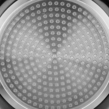 Sitram 715394 20 cm Black Aluminum Frying Pan – Induction Ready