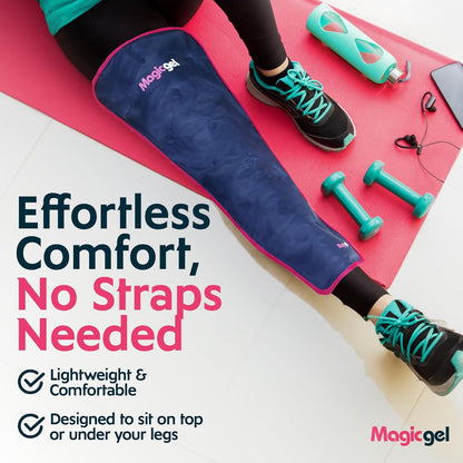 Magic Gel Full Leg Ice Pack – Flexible Cold Therapy Wrap