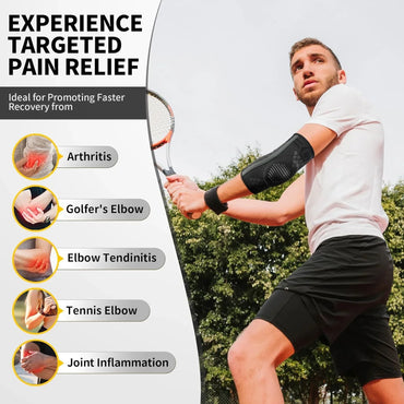 Ultimate Elbow Support Brace for Tendonitis, Tennis, Golf, and Weightlifting Pain Relief - Gomix Brands Outlet