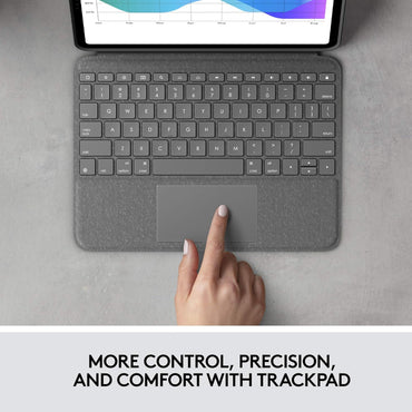 Logitech Folio Touch Keyboard Case for iPad Pro 11‑inch – Grey