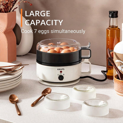 KRUPS Ovomat Super EG2301 Egg Cooker White and Black