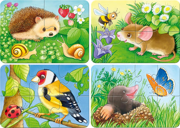 Ravensburger My First Sweet Garden Progressive Jigsaw Puzzles for Toddlers