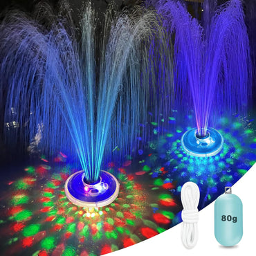 LanBlu CT507LH-EU Floating Pool Fountain with Underwater Lights
