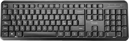 Trust Ymo Wireless Keyboard and Mouse Set Black