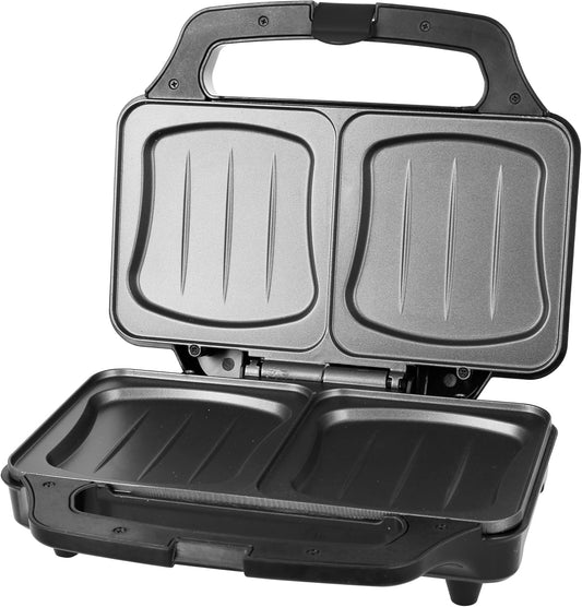 Emerio XXL Sandwich Toaster 900W Shell-Shape Leak-Proof BPA-Free