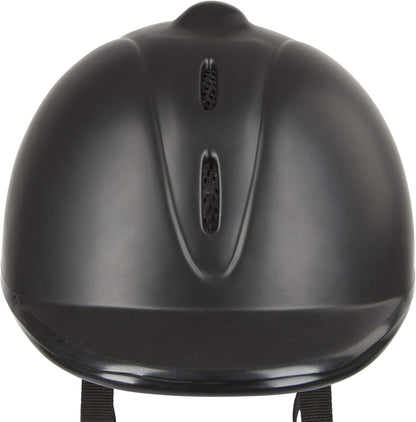 Covalliero Econimo VG1 Unisex Adjustable Black Riding Helmet
