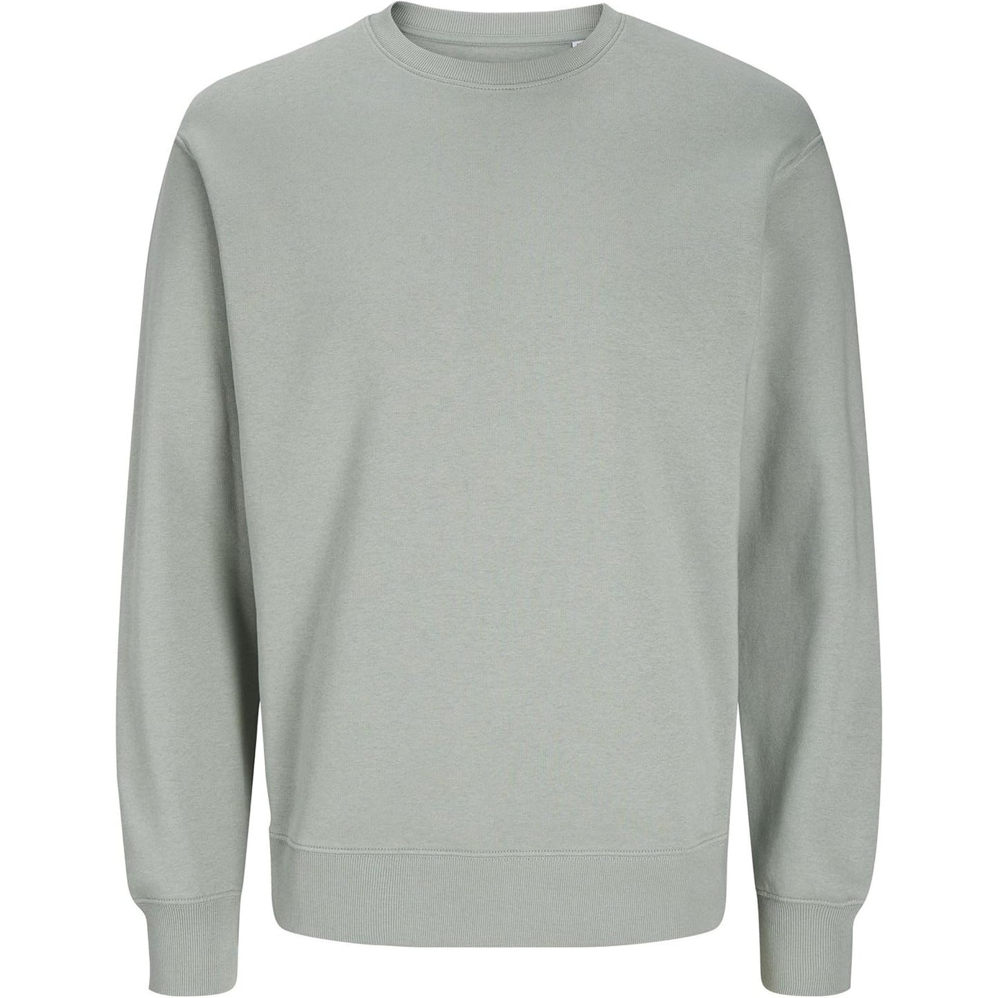 JACK & JONES Men's Solid Crewneck Sweatshirt – Soft Cotton