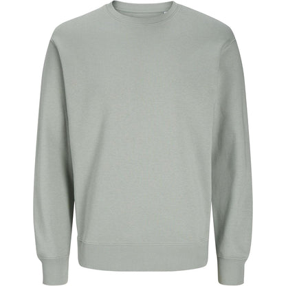JACK & JONES Men's Solid Crewneck Sweatshirt – Soft Cotton