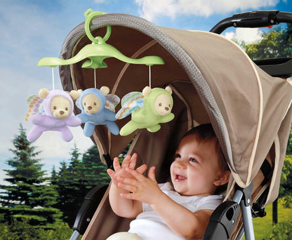 Fisher-Price 3-in-1 Dream Bear Mobile with Music Night Light