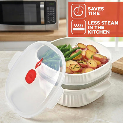 Snips 000851 Microwave Steamer 4L White