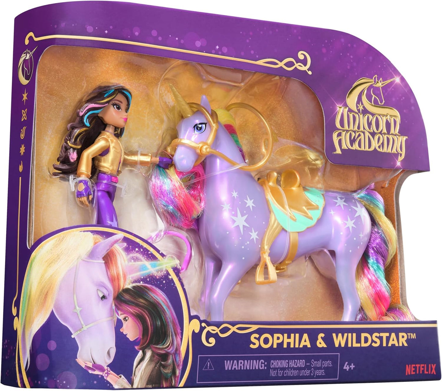 Unicorn Academy Sophia & Wildstar 12cm Articulated Figure Set