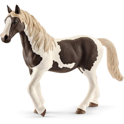 Schleich Pinto Mare Figurine – Detailed Multi‑Color Farm Horse Toy