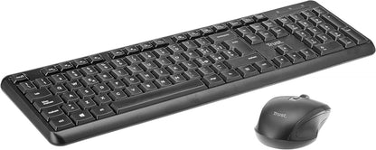 Trust Ymo Wireless Keyboard and Mouse Set Black
