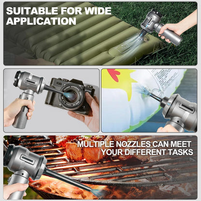 PeroBuno 18KPa Cordless Car Vacuum Cleaner: Powerful Portable Handheld with Air Duster