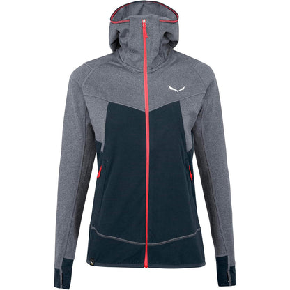 Salewa Puez Hybrid Polarlite Hooded Women's Softshell Fleece Jacket