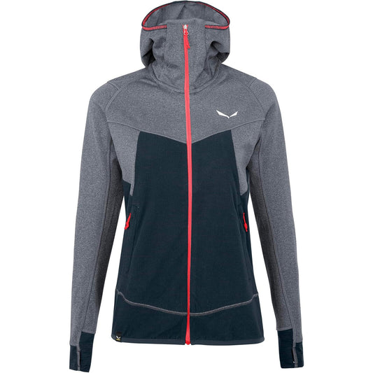 Salewa Puez Hybrid Polarlite Hooded Women's Softshell Fleece Jacket