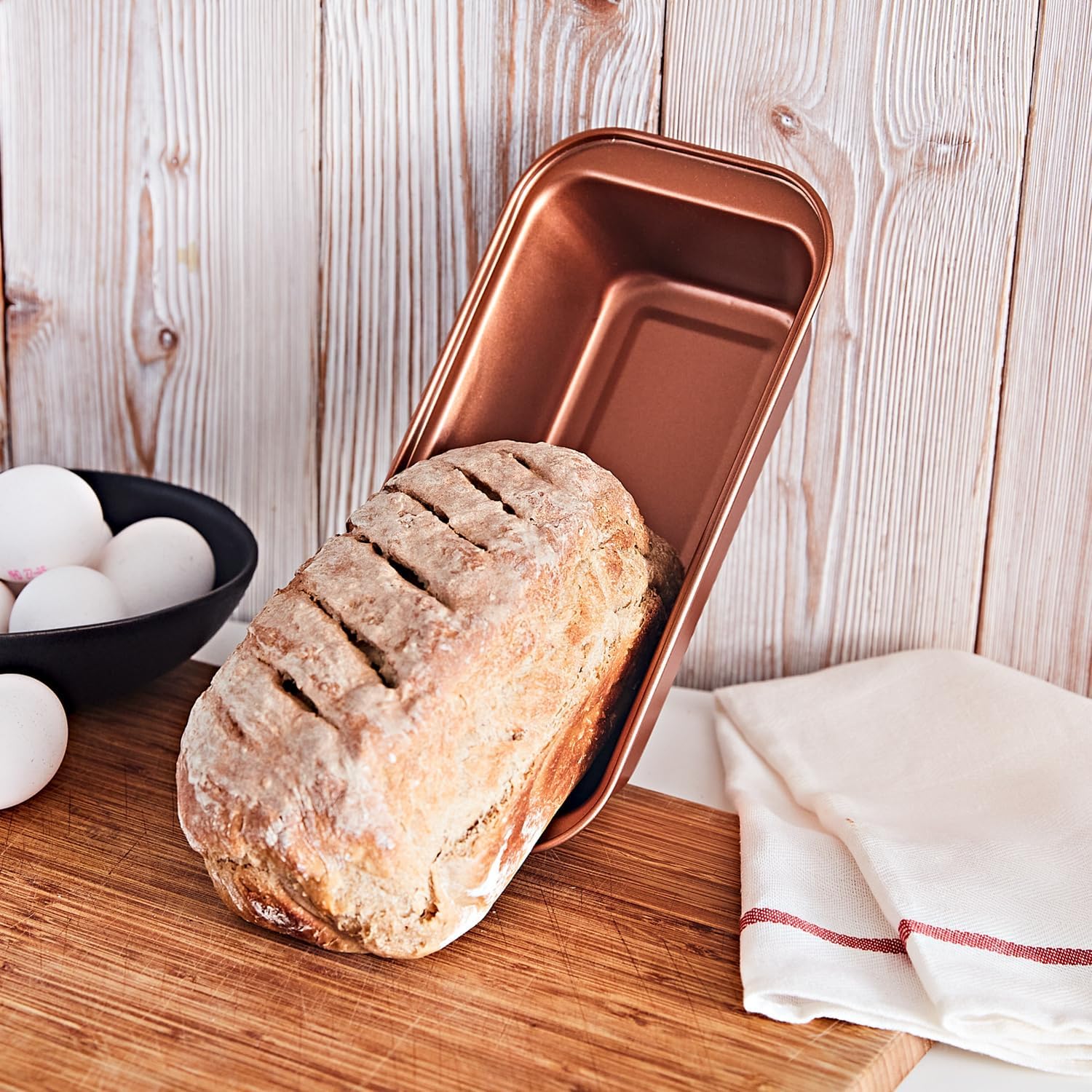 Basilico 4-Piece Carbon Steel Nonstick Baking Pan Set with Ceramic Reinforced Coating