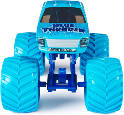 Blue Thunder Monster Jam 1:24 Scale Die-Cast Truck – Detailed Collectible