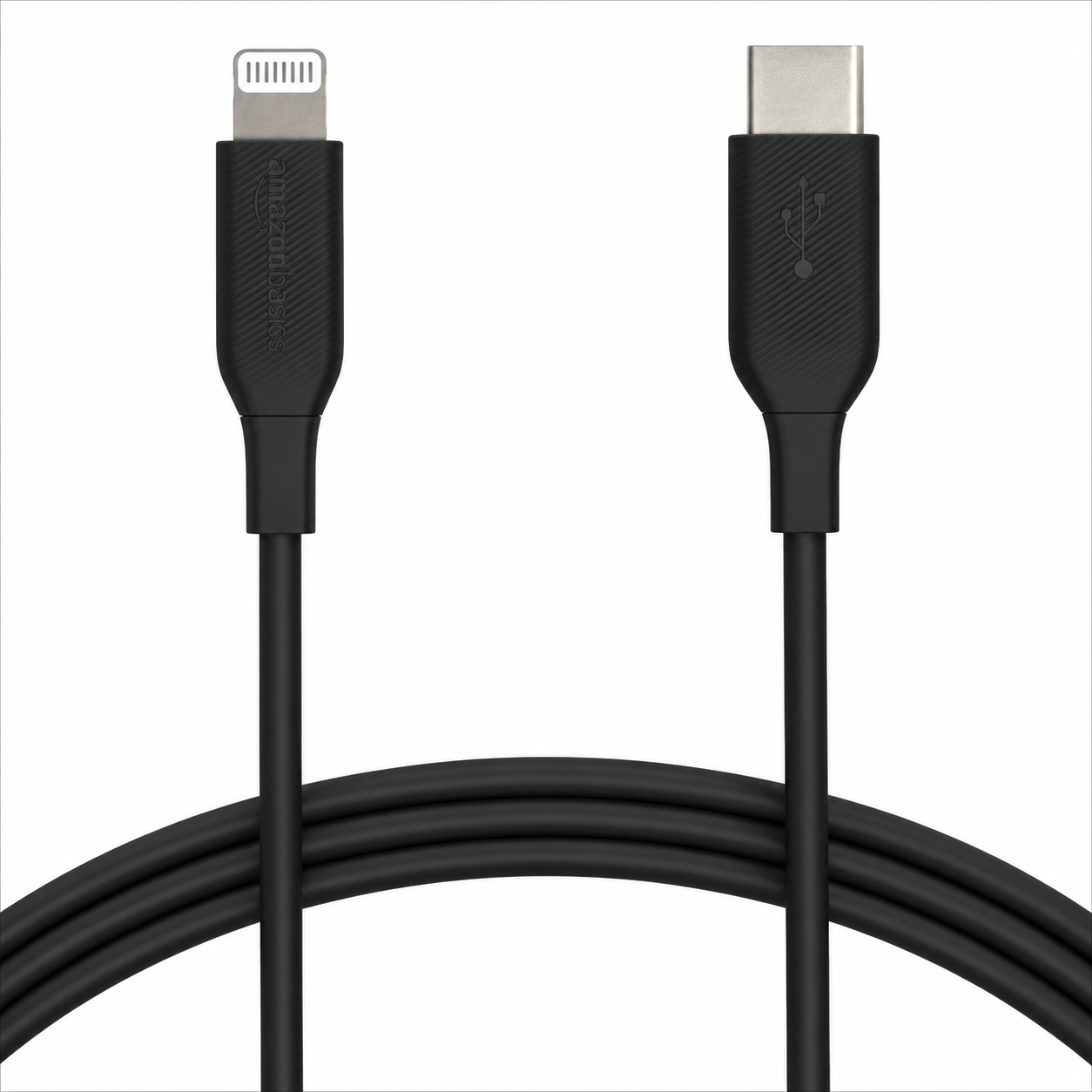 Amazon Basics USB-C to Lightning Cable MFi Certified Fast Charging Durable - 1.8m