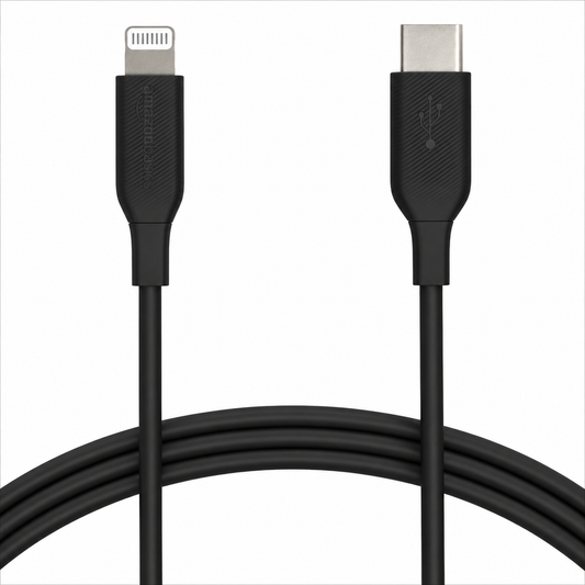 Amazon Basics USB-C to Lightning Cable MFi Certified Fast Charging Durable - 1.8m
