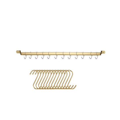 Utensil Gold Rack with 30 Gold Hooks