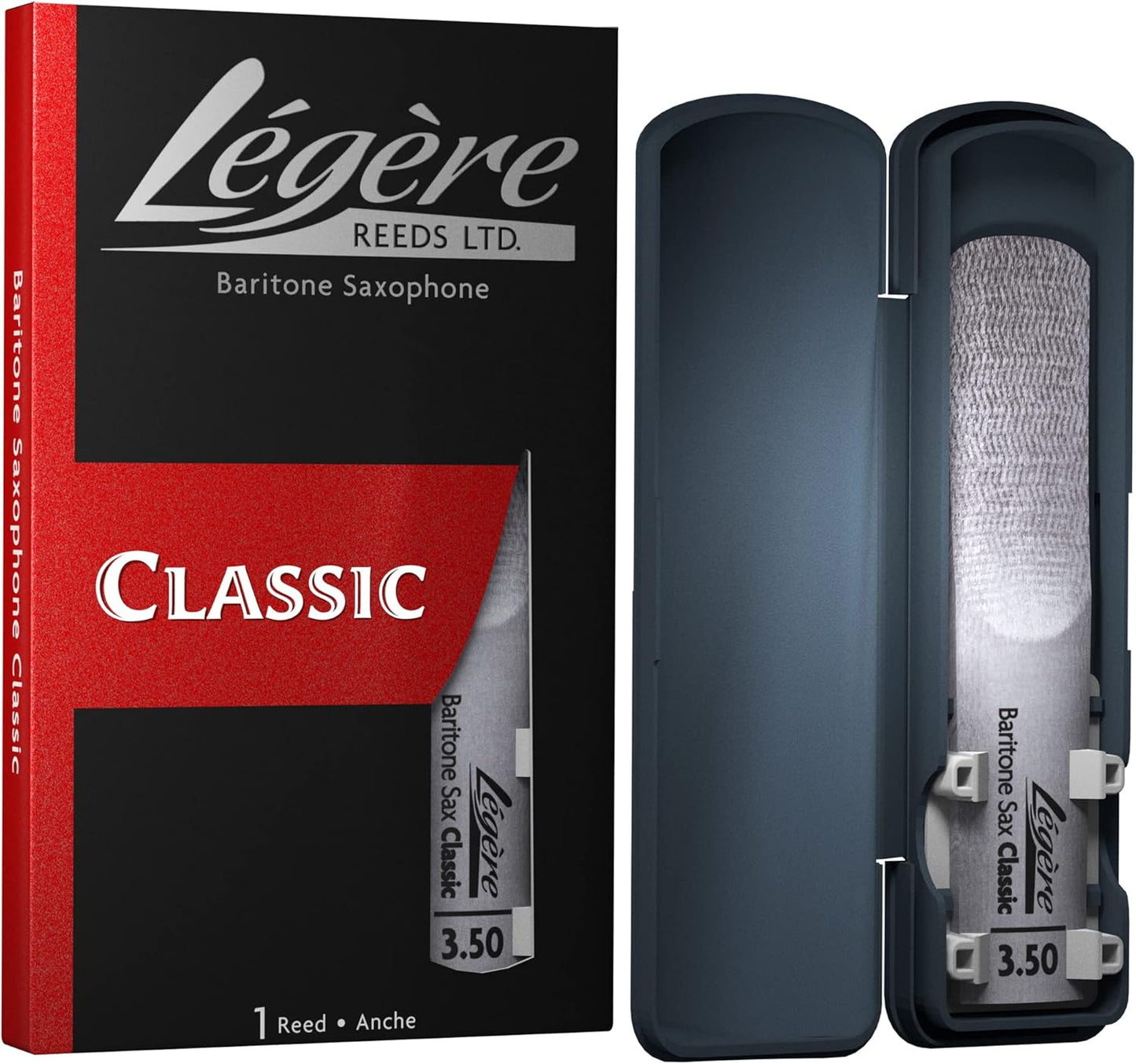 Légère Classic Baritone Saxophone Reed, 3.5 Strength - Premium Synthetic