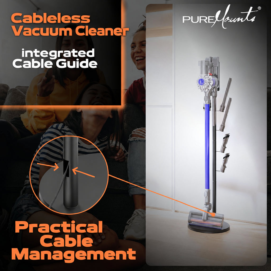 PureMounts PM-VAC-80 Vacuum Cleaner Holder