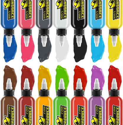 BaodeLi Professional Tattoo Ink Set 30ml 14 Pcs