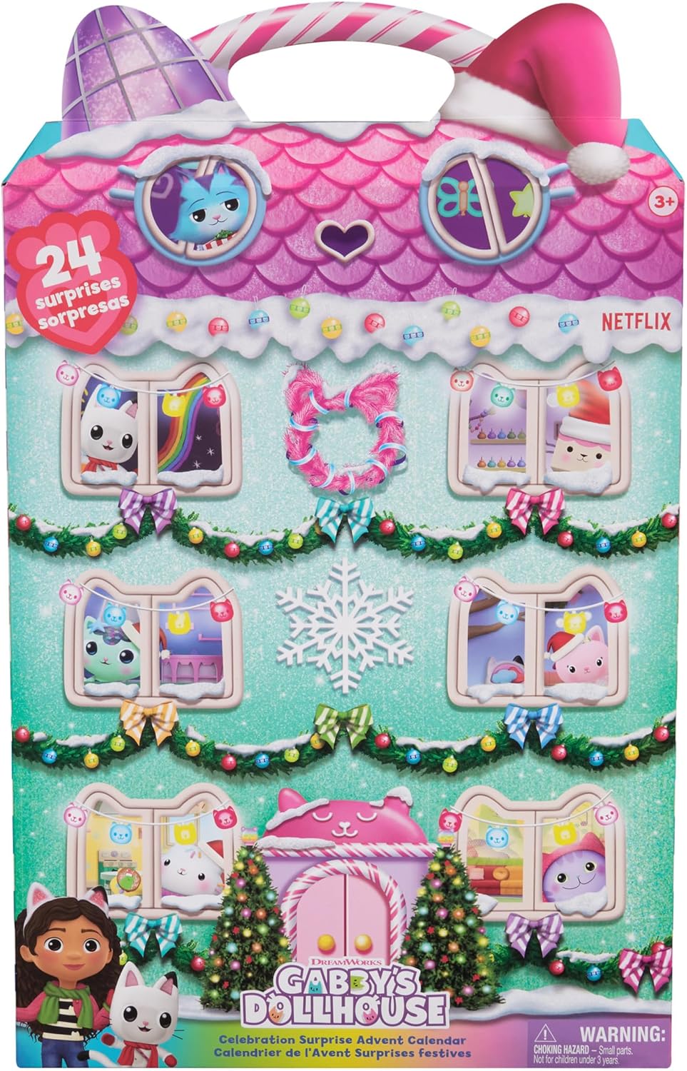 Gabby's Dollhouse Party Advent Calendar – 24 Holiday Surprises for Kids