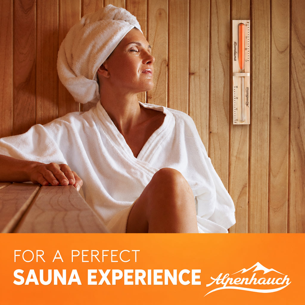 ALPENHAUCH Sauna Sand Timer 15 Minutes