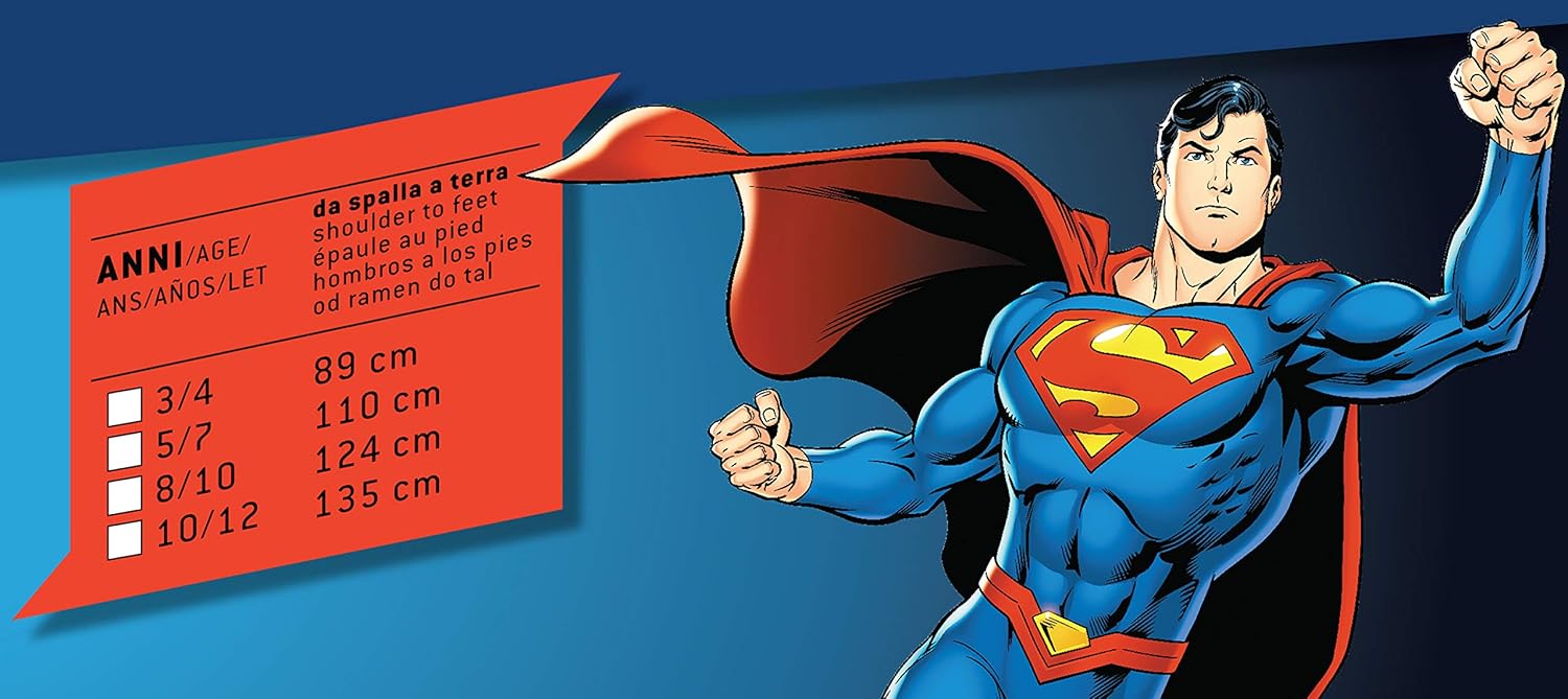 Ciao Superman & Supergirl Kids Fancy Dress Costume – Official DC Comics