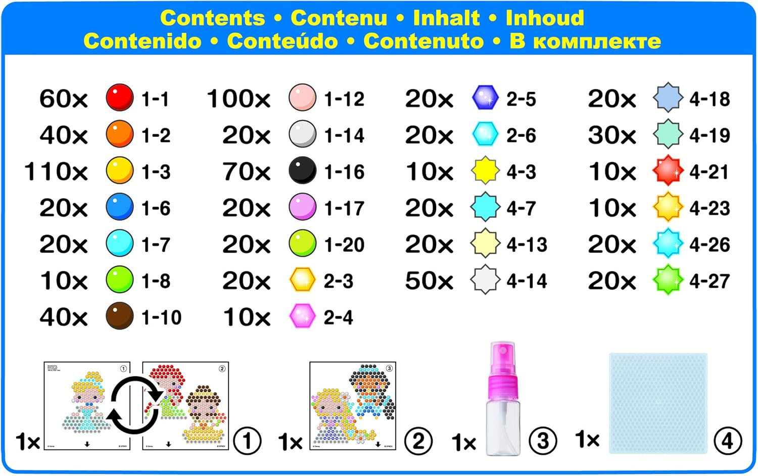 Aquabeads Disney Princess Dazzle Craft Kit with 800+ Beads