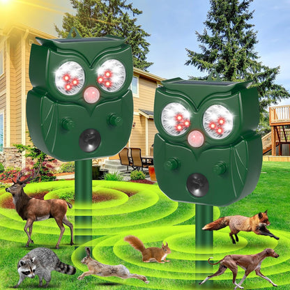 Jahy2Tech No.273-1 Solar Ultrasonic Animal Repellent