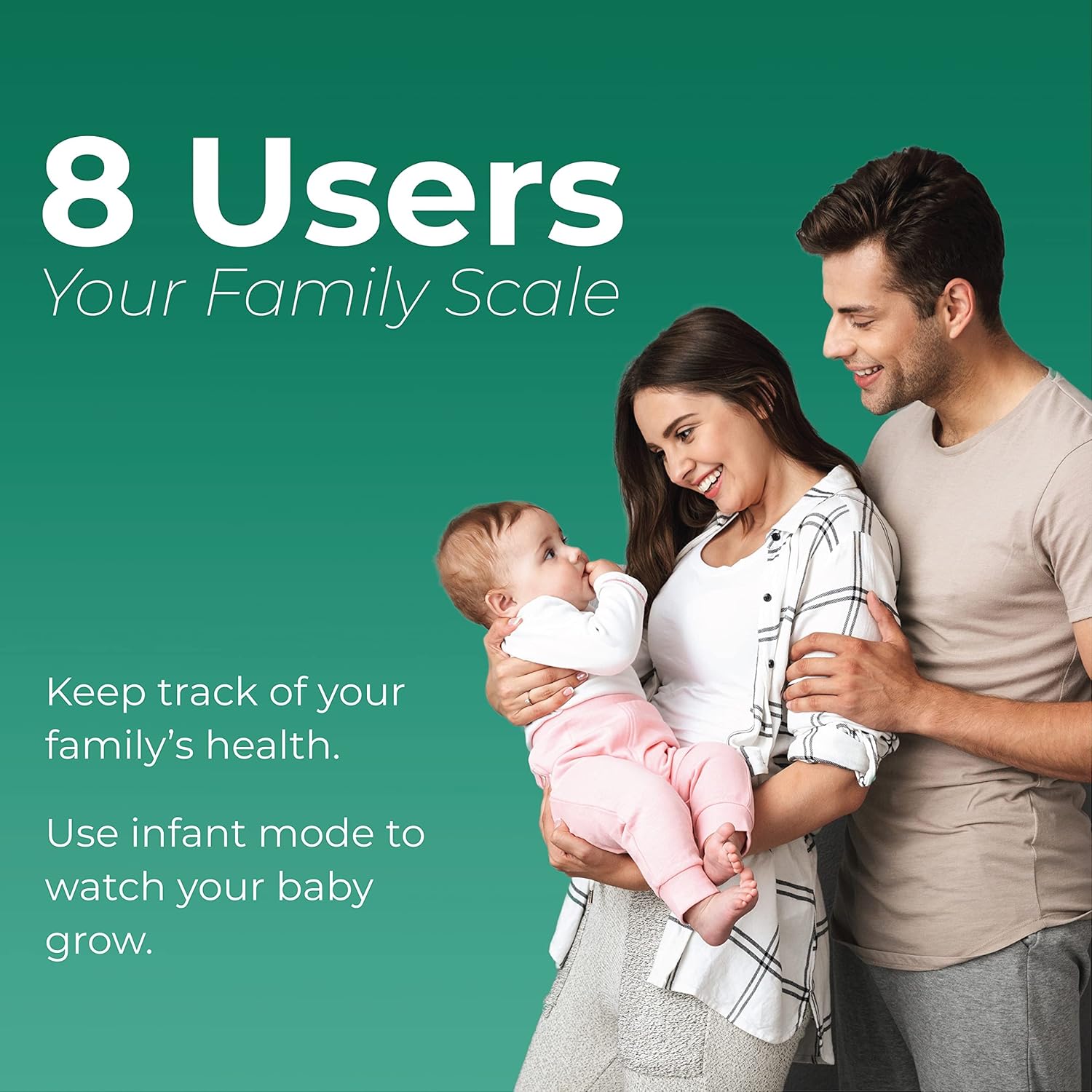 FitTrack Dara Smart BMI Digital Scale - Black Bluetooth Body Composition