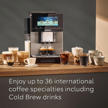 SIEMENS EQ900 Fully Automatic Bean to Cup Coffee Machine 2.3L Inox Silver