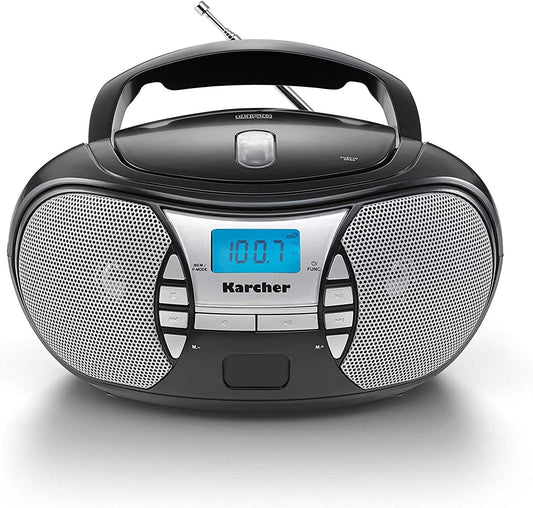 Karcher RR 5025-B Portable CD Player FM Radio