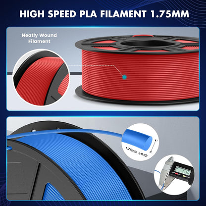 SUNLU High Speed PLA Filament 1.75mm 1kg Grey