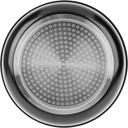 Sitram 715394 20 cm Black Aluminum Frying Pan – Induction Ready