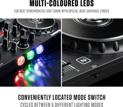 Numark Party Mix II DJ Controller with Built-in Lights