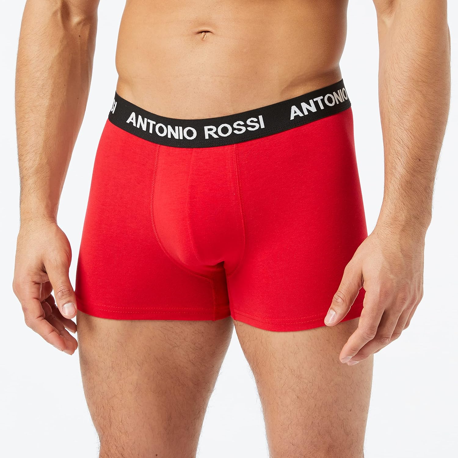 Antonio Rossi 6-Pack Slim Fit Men's Boxer Shorts – Soft Cotton