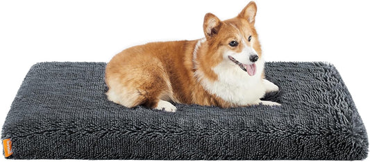 Feandrea Orthopedic Dog Bed, Fluffy Mattress with Washable Cover